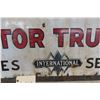 Image 6 : International Motor Trucks Sales & Service Two-Sided Porcelain Dealership Sign, 24" x 48"