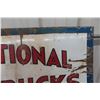 Image 7 : International Motor Trucks Sales & Service Two-Sided Porcelain Dealership Sign, 24" x 48"