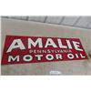 Image 1 : Analie Pennsylvania Motor Oil Metal Tin Sign, Vintage Example, 12" x 35 1/2"