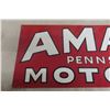 Image 2 : Analie Pennsylvania Motor Oil Metal Tin Sign, Vintage Example, 12" x 35 1/2"