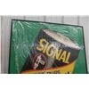 Image 2 : Signal Pennsylvania Motor Oil Paper Banner Sign, 34" x 46"