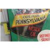 Image 4 : Signal Pennsylvania Motor Oil Paper Banner Sign, 34" x 46"