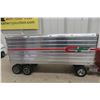 Image 10 : Smith-Miller Consolidated Freightways Metal & Aluminum Truck & Trailer, C. 1950s, 24" Long