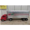 Image 1 : Smith-Miller Consolidated Freightways Metal & Aluminum Truck & Trailer, C. 1950s, 24" Long