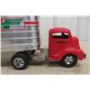 Image 9 : Smith-Miller Consolidated Freightways Metal & Aluminum Truck & Trailer, C. 1950s, 24" Long