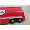 Image 11 : Otaco Minnitoy Esso Pressed Metal Tanker Truck & Trailer, Professionally Restored, C. 1950s, 29"