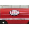 Image 5 : Otaco Minnitoy Esso Pressed Metal Tanker Truck & Trailer, Professionally Restored, C. 1950s, 29"