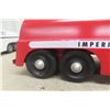 Image 6 : Otaco Minnitoy Esso Pressed Metal Tanker Truck & Trailer, Professionally Restored, C. 1950s, 29"