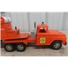 Image 11 : Tonka Pressed Steel State Highway Department Cement Mixer Truck, C. 1950s–1960s, 25" Long