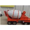 Image 15 : Tonka Pressed Steel State Highway Department Cement Mixer Truck, C. 1950s–1960s, 25" Long