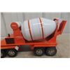 Image 4 : Tonka Pressed Steel State Highway Department Cement Mixer Truck, C. 1950s–1960s, 25" Long