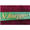 Image 2 : Schweppes Ginger Ale Two-Sided Porcelain Door Bar, C. 1950s, 3" x 31"