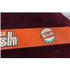 Image 5 : Orange Crush Painted Metal Door Bar, 3 1/2" x 29"