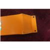 Image 6 : Orange Crush Painted Metal Door Bar, 3 1/2" x 29"