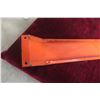 Image 8 : Orange Crush Painted Metal Door Bar, 3 1/2" x 29"