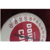 Image 3 : Drink Double Cola Thermometer W/ Glass Lens, C. 1950s, 12" Diameter