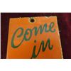 Image 2 : Vintage(?) Come In Drink Orange Crush Ice Cold Palm Press, Heavy Porcelain, 3 1/2" x 12"