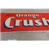 Image 3 : Orange Crush Metal Tin Sign by St Thomas, C. 1940, 15" x 39"