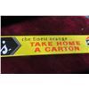 Image 3 : Nesbitt’s Porcelain Door Bar W/ Take Home a Carton Slogan, C. 1950s, 3 1/2" x 32"