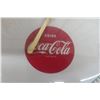 Image 2 : Coca-Cola Thermometer W/ Glass Lens, 1960, 12" Diameter
