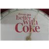 Image 3 : Coca-Cola Thermometer W/ Glass Lens, 1960, 12" Diameter