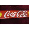 Image 2 : Coca Cola Iced Here Porcelain Door Bar 1958 P+M 3'' x 31'' 