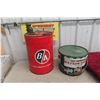 Image 1 : 2 BA Pails: 25lbs Grease Can, 5gal Solvent 
