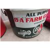 Image 4 : 2 BA Pails: 25lbs Grease Can, 5gal Solvent 