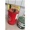 Image 8 : 2 BA Pails: 25lbs Grease Can, 5gal Solvent 