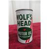 Image 3 : 2 Wolf Head Oil Can Banks 