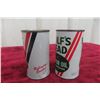 Image 5 : 2 Wolf Head Oil Can Banks 