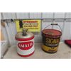 Image 1 : (2) 5gal Pails: Signal Grease, Amalie Oil 
