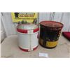 Image 5 : (2) 5gal Pails: Signal Grease, Amalie Oil 