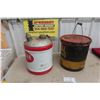 Image 7 : (2) 5gal Pails: Signal Grease, Amalie Oil 