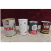Image 1 : 4 Oil Can Banks: RPM, Sinclair, Canco, Sohio 