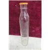 Image 7 : Shell Oil Glass Bottle 1 Quart with Cap 