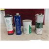 Image 6 : 4 Outboard 1 Quart Oil Cans: BA, Esso, RPM, Marine Special. 3 with 