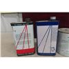 Image 7 : 4 Outboard 1 Quart Oil Cans: BA, Esso, RPM, Marine Special. 3 with 