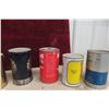 Image 5 : 7 Quart Oil Cans: Gulf, Quaker State, Durol, Shell, Kendall, Esso, 