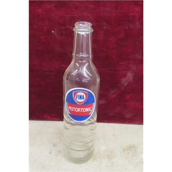 Fina Motortonic Quart Oil Jar 