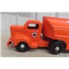 Image 12 : Minnitoy Super Test Pressed Steel Tanker Truck and Trailer 28'' Long. 