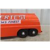 Image 15 : Minnitoy Super Test Pressed Steel Tanker Truck and Trailer 28'' Long. 