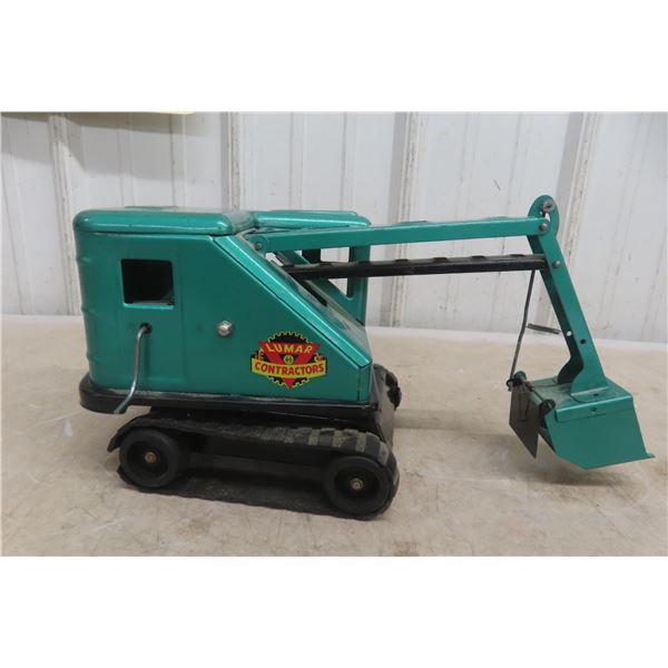 Marx Lumar Contractors Pressed Steel Auto Scoop Power Shovel 