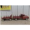 Image 11 : Tonka Lumber Hauler Truck and Trailer 1950s Pressed Steel 
