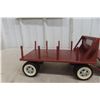 Image 15 : Tonka Lumber Hauler Truck and Trailer 1950s Pressed Steel 