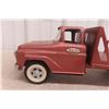 Image 3 : Tonka Lumber Hauler Truck and Trailer 1950s Pressed Steel 