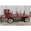 Image 5 : Tonka Lumber Hauler Truck and Trailer 1950s Pressed Steel 