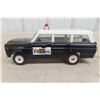 Image 1 : Tonka Hiway Patrol Jeep Pressed Steel 1960s 9'' Long 