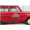 Image 2 : Tonka Fire Chief Jeep Wagoneer Pressed Steel 1960s/70s 9'' 