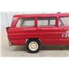 Image 3 : Tonka Fire Chief Jeep Wagoneer Pressed Steel 1960s/70s 9'' 